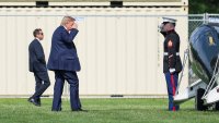 Президентът Тръмп спешно се завърна в Белия дом
