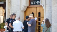 В кадър: Протест в подкрепа на архимандрит Никанор