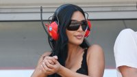 В кадър: Ким се появи на Гран при на Монако, F1 феновете я захапаха
