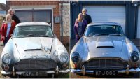 Ръждясал Aston Martin като на Джеймс Бонд блести отново и струва близо 1 млн. паунда