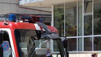 Боклукчийски камион се запали в центъра на София