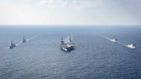 US самолетоносач се завърна на "фронтовата" линия близо до Китай