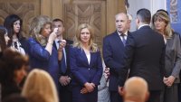 Радев и Йотова на среща с посланиците ни