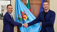 Терзиев посрещна Кличко, говориха за сила и лидерство
