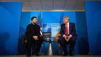 Зеленски благодари на Тръмп за готовността му да защити Украйна