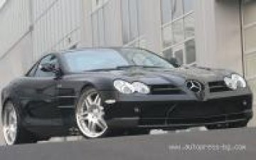 BRABUS Mercedes SLR McLaren - 600 000 евро и доставка със самолет