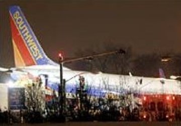 Самолет на Southwest Airlines катастрофира на чикагското летище Midway