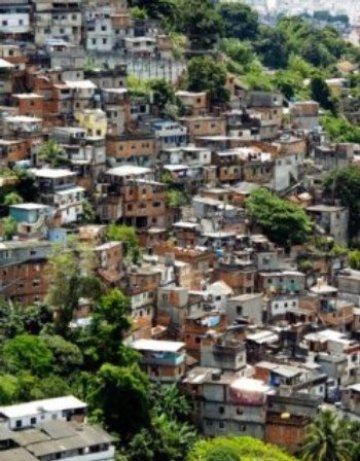 Живописните къщички от favela. Снимка: Getty Images/Guliver Photos