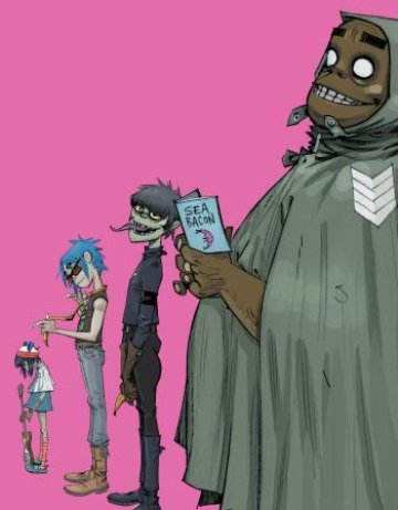 Gorillaz в Лондон