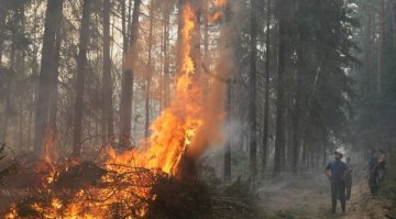 Горските пожари стигнаха до Сибир