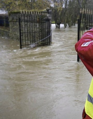 Историческият център на Дубровник под вода