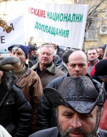 Фермери протестираха в Джебел