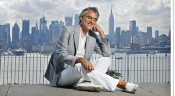 Andrea Bocelli с нов лайв диск