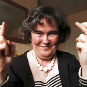 Susan Boyle започна записи на дебютния си албум.