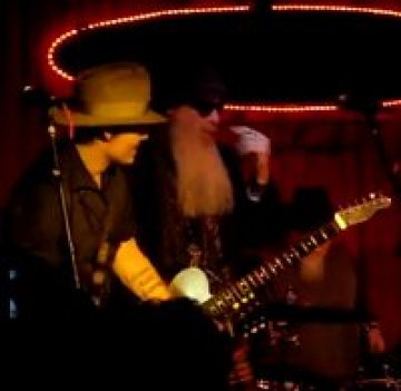 Джони Деп забива с Били Гибънс от ZZ Top (видео)