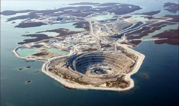 Diavik Mine - Канада Снимка: listverse.com