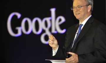 Изпълнителният директор на Google Ерик Шмид; Снимка: blogs.spectator.co.uk