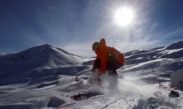 Опасността от снежната слепота е повишена в планината