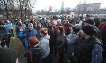 В кадър: Жителите на "Мусагеница" отново на протест