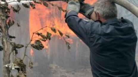 Семейство загина при пожар