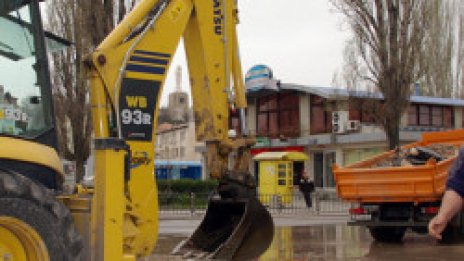 Ремонтират главен водопровод в Плевен