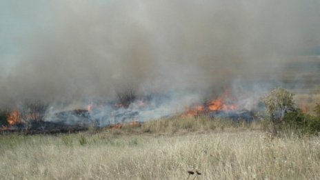 Продължава борбата с пожара в Кричим