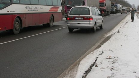 Участък от магистрала "Черно море" е затворен