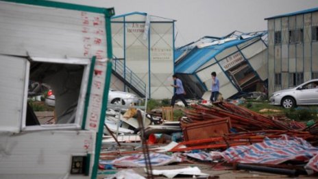 17 жертви на дъжд и ураганен вятър в Китай