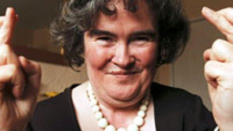 Susan Boyle започна записи на дебютния си албум.