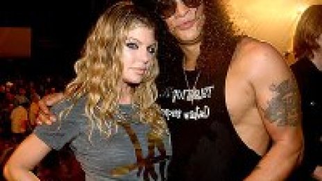 Fergie стана блондинка заради Slash