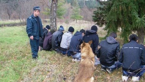 13 нелегални емигранти задържани на българската граница 