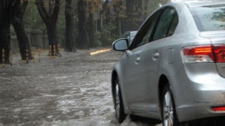 Проливни дъждове в Хасково заляха къщи 