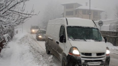 Пътищата в страната са проходими при зимни условия