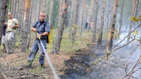 Пожарите в Кюстендилско са под контрол, успокоява МВР