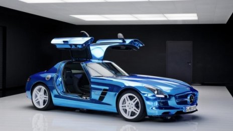 Париж 2012 показа електрически SLS AMG