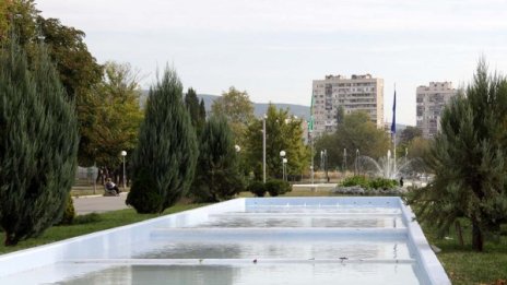 Водна каскада и фонтан радват старозагорци в парк "Зеленият клин"