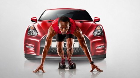 Nissan показа GT-R в чест на Юсейн Болт 