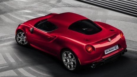 Ето я новата Alfa Romeo 4C