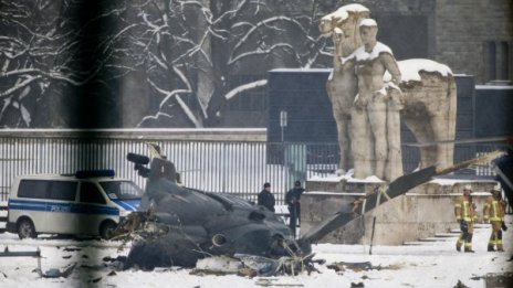 Два хеликоптера се сблъскаха във въздуха в Берлин 