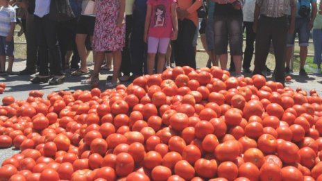 Земеделски производители отново на протест край Сандански