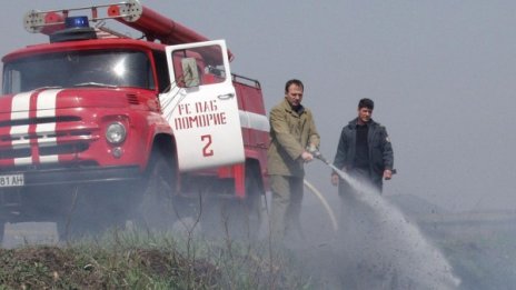 Голям пожар лумна край Варна 