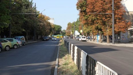 Пуснаха колите по ремонтирания централен булевард на Стара Загора