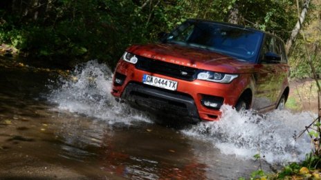 Range Rover Sport - аристократ, който обича калта