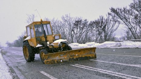 Пътищата в страната са проходими при зимни условия