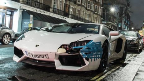 Баш майсторът с Lamborghini в Лондон