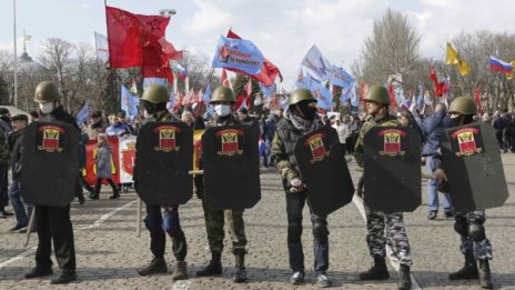 Арестуваха организатора на митинг в Одеса в подкрепа на референдума в Крим 