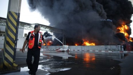 Единствената електроцентрала в Ивицата Газа спря след израелски обстрел