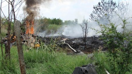 Мълния подпали житни насаждения в село край Рила