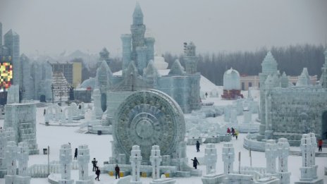 Красота от лед и светлина