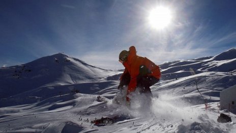 Опасността от снежната слепота е повишена в планината